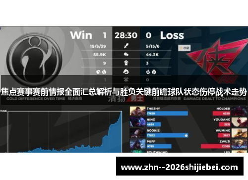 焦点赛事赛前情报全面汇总解析与胜负关键前瞻球队状态伤停战术走势
